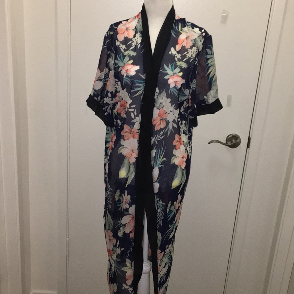 🌸Floral kimono